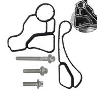 AOUTTUOA Engine Oil Filter Housing Bolt and Engine Oil Filter Housing Gasket and Cooler Seal Kit Fit For BMW X1 X3 X4 X5 X6 Z4 128i 135i 323i 325i 328i 330i 330i 335i 530i 535i 11428637821 11428637820