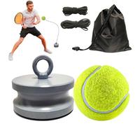 AOUZEA Tennis Training Device with Retrieval System Single Player Practice Ball Metal Base