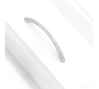 Aovanta 10PCS Kitchen Cabinet Handles, 128mm Cabinet Pulls, Cupboard Cabinet Door Handles, Stainless Steel Brushed Nickel Drawer Pulls for Bathroom, Bedroom, Living Room (Silver)