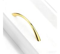 Aovanta 10PCS Kitchen Cabinet Handles, 128mm Cabinet Pulls, Cupboard Cabinet Door Handles, Stainless Steel Brushed Nickel Drawer Pulls for Bathroom, Bedroom, Living Room (Gold)