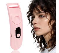 Aovanta Lash Curler Heated Eye Lash Curler, 1pc Pink Heated Eyelash Curlers for Women Long Lasting Natural Makeup (Pink)