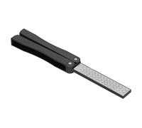 Aoveew Affilacoltelli Doppi Lati a Forma di Ventaglio Pieghevole Mini Pietra per Cote Portatile per Affilare Attrezzi da Giardino all'aperto