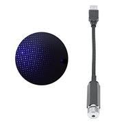 Aoveew Star Light Compact LED Star Night Light for Home Car Enchanting Roof Star Light for A Stellar Ambiance (purple blue lantern)