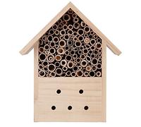 Aoveew Wooden Mini beasts House Unique Decorative Bee House for Garden, strong Pine Material Mini beasts Nesting Box, Encourages Beneficial Mini beastss and Bees