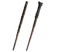 AOVNA 2 Pieces Magic Wand Wizard Wand Halloween Dress Up Accessory Magic Props Adult Plastic Magic Wand for Halloween Party Cosplay