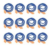 AOVNA 20 Pairs Corded Ear Plugs Silicone Earplugs Silicone Waterproof Ear Plugs with Cords for Noise Cancelling and Hearing Protection