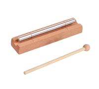 AOVNA Energy Chime Bars Solo Chime Mindfulness Hand Bells Wooden Percussion Chime Instruments with Mallet for Mindfulness Meditation Relaxation