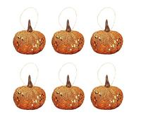 AOVNA Mini Halloween Tree Pendant 5cm Artificial Simulation Foam Pumpkin Pendant Flash Party Decorations Autumn Holiday Party Decorations (6)