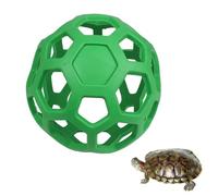 AOVNA Tortoise Treat Ball Feeder & Holder - Fruit & Vegetable Feeder Toy for Turtle, Horse, Rabbit (Green)
