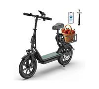AOVOPRO ESBS 14"Commuter Electric Scooter with seat Up to 25 Miles 20km/h VIP