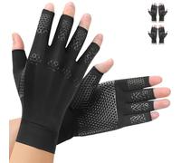 AovYoo Copper Arthritis Compression Gloves Joint Support (XL, 2 Pairs)