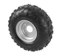 AOWINHIT 145 70 6 Tire Aluminum Alloy Tubeless Tyre with Rugged Construction for Mini Bike ATV Quad Off Road Go Kart Cart Durable High Performance Replacement Tyres