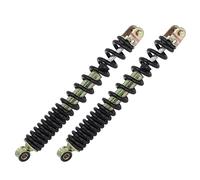 AOWINHIT 2pcs 335mm Rear Shock Absorber Alloy Metal Motorcycle Shock Absorber Fit for Scooter GY6