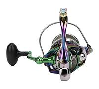AOWINHIT 4.8:1 Spinning Reel with Stainless Steel Construction, Smooth