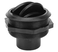 AOWINHIT 82 75 46mm Air Conditioning Outlet Long Type Black Round Dash Vent Grille Bus Air Conditioner Vent Car Interior Parts for RV Construction Vehicle