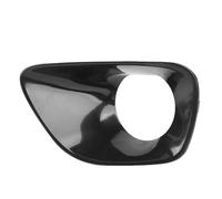 AOWINHIT Fog Light Cover Stylish Durable Protective Front Bumper Fog Lamp Bezel Replacement for Overland Summit Laredo Limited 2011 2012 2013 Primer Plastic (Left: 68078285AA)