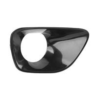 AOWINHIT Fog Light Cover Stylish Durable Protective Front Bumper Fog Lamp Bezel Replacement for Overland Summit Laredo Limited 2011 2012 2013 Primer Plastic (Right: 68078284AA)