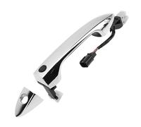 AOWINHIT Front Driver Side Exterior Door Handle, Exterior Chrome Door Handle Front Driver Side Outside 2013-2017 Elegant and Sturdy (With Sensor)