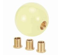 AOWINHIT Gear Knob Shift Knob Shifter Head Acrylic Fluorescent Hand Ball M12x1.25 54mm Universal Lever with M8x1.25 M10x1.5 M10x1. Adapters for Most