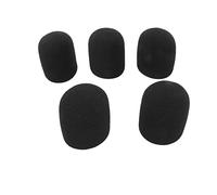 AOWINHIT Microphone Wind Screen Mic Cover Windshield Sponge Accessory Set Black for Meeting Speech