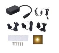 AOWINHIT Mini USB LED Showcase Projector, Small Projector for Jewellery Collection, Aluminium Material (Black #12)
