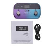 AOWINHIT MOOER Multi Effects Processor Guitar Bass Effect Pedal 128 Guitar Effects 21 Bass Effects 40 Drum Grooves 10 Metronomes 80s Looper OTG USB Recording Headphone Output for