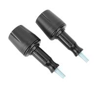 AOWINHIT Motor Frame Slider Anti Crash Falling Protector Fits Z125 Z250 Z300 Simple Installation Minimize Damage Practical Accessory Racing (Black)