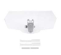 AOWINHIT Motorcycle Universal Adjustable Windscreen Wind Deflector Windshield Head for Most Motorcycles,Auto Interior and Exterior Modification