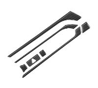 AOWINHIT Navigation Panel Trim Central Control Air Vent Decor Carbon Fiber Kit Stylish Upgrade For MX5 ND Roadster ND 2016-2020 7 Piece Set (LHD)