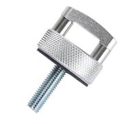 AOWINHIT Quick Removal Fastener Thumb Screw Nuts and Bolts with Pull Rings, Billet Aluminum Hard Top for Bronco 2dr 4dr 2021 and Up - Set of 8 Pcs (Silver)