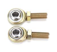 AOWINHIT Rod Ends Heim Joint Left Hand Thread 2PCS Stainless Steel Universal Linkage Rod End with 1/2 20 LH Thread for Cars ATVs Motorcycles Ships Machinery