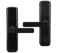 AOWINHIT Smart Wifi Door Lock FingerprintPassword ID Card Key Security Unlock Digital for Home Office Hotel Aluminum AI Safety (TTlock lock version)
