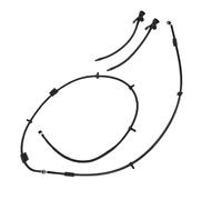 AOWINHIT Super Duty 2010-2016 Heavy Duty Windscreen Washer Hose and Wiper Nozzle Kit Effective Dirt Removal 2 x Nozzle 1 x Hose
