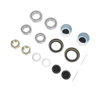 AOWINHIT Trailer Axle Bearing Kit Low Working Noise Long Lifespan L68149 L68111 3500lb 1-1/16in -3/8in Boat Axles Kit