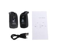 AOWINHIT Wireless Guitar Latency Ultra Low Quick Charge for Electric Bass Violin Keyboard 4 Channels 98 Feet Range for Professional Performances ABS Material
