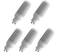 Aoxdi GU10 LED Bulbs 9W, Cool White, 96 SMD 4014 Energy Saving 9W Light Bulb LED Spotlight, AC220-240V, 5-Pack (Cool White)