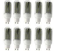 Aoxdi GU10 LED Light Bulb 7W, Cool White, 72 x 4014 SMD Energy Saving Home GU10 LED Light Lamp, AC 220-240V, 10-Pack (Cool White)