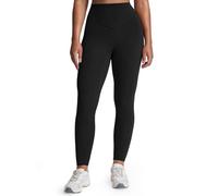 Aoxjox High Waisted Workout Breeze Leggings for Women Tummy Control Buttery Soft Yoga Pants 24"/26"/28", Black, XS