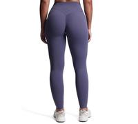 Aoxjox Women's Workout Velura Leggings High Waisted Hidden Scrunch PlushFlex™ Buttery Soft Yoga Pants 26", Smoky Violet, S