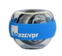 Aoxzcvpr Power Wrist ball auto start Gyro gyroscope torque Ball with LED Lights for hand trainer for sports enthusiasts. (Blue)