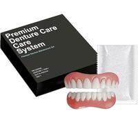 Aoyaanew Teeth, Aoyaanew Dentures, Silicone Reline Denture Set, Snap on Veneers Teeth, Premium Full Denture Set, Easy to Use for Men and Women (1)