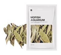 AOYEBO Longan Leaf Aquarium Litter - Natural pH Balancer & Light Diffusion (Betta/Shrimp Tanks, 2/3 Floor Coverage) (Green)