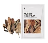 AOYEBO Longan Leaf Aquarium Litter - Natural pH Balancer & Light Diffusion (Betta/Shrimp Tanks, 2/3 Floor Coverage) (Yellow)