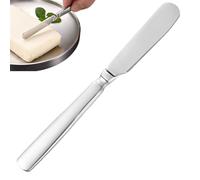 AOYEBO Stainless Steel Butter Spreader Knife - Non-Slip Handle & Dishwasher Safe (Cream Cheese/Jam Spread Tool, 304 Steel Baking Gift)
