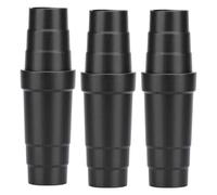 Aoyfuwell 3 Pcs Dust Extractor Hose Adaptor, Vacuum Cleaner Hose Adapter, Universal Vacuum Adapter for 31.5-45mm Power Tool Dust Extraction Hoses Adaptor, for Table Saw Circular Saw Eccentric Grinder