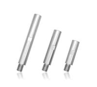 Aoyswuz 3 Pieces Angle Grinder Extension Connecting M14 Extension Connecting Rod 75/100/140 mm M14 Extension Shaft for Car Polishers, Car Care Accessories