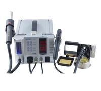 Aoyue SI-2703A PCB Soldering Workstation CPU Controller with Soldering Iron, Hot Air Gun, Desoldering Gun, Fume Extractor & More Reworking Repairs Welding Electronics Industrial Hobbyist 2703A