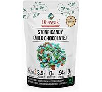 AOZA Dhawak Rock Candy - Stone Candy | Milk Stone Chocolate | Rock Shape Chocolate - 400 GMS.