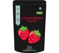 AOZA Organic Prime Strawberry Powder | High in Vitamin C and Natural Flavour | Dry, No Added Sugars and Preservative - 200 GM by Organic Prime