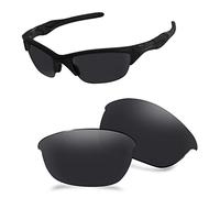 AOZAN ANSI Z87.1 Polarized Replacement Lenses Compatible with Oakley Half Jacket 2.0-Onyx Black
